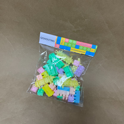 QISHOUTING  Toy construction blocks ,Mega Building Blocks for preschoo,for Toddler to Improve Imagination、Creativity、Hands-on Ability