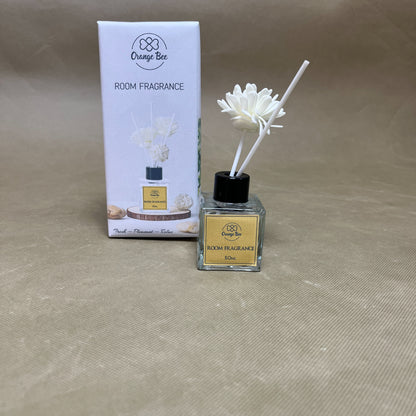 Orange Bee  Room fragrances , Scented Diffuser with Sticks Home Fragrance Reed Diffuser for Bathroom Shelf Decor