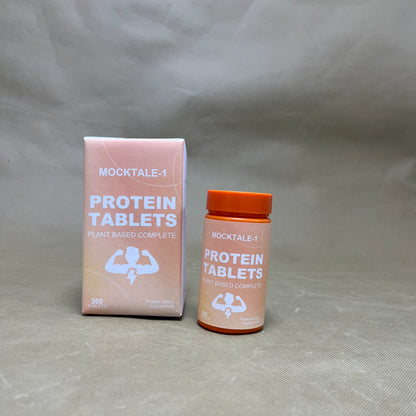 MOCKTALE-1    protein dietary supplements, Plant Protein Naturally Flavored Vegan Vegetarian Protein Dietary Supplement
