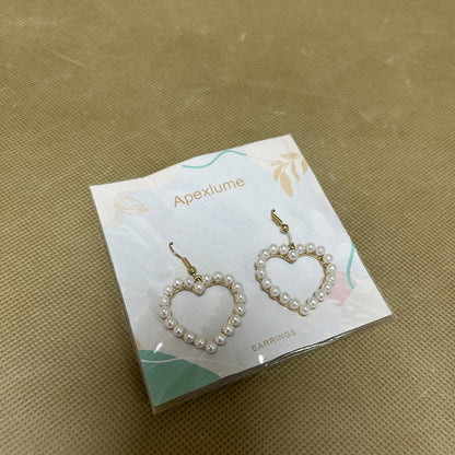 Apexlume  Earrings, 14k Gold/Silver Plated Pearl Drop Dangle Earrings for Women Long Chain Tassel Earrings