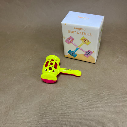 Yangmu   Infant toys, Infant Grab Shake Rattle, Easy Hold Sensory , Newborn Shower Birthday Gift