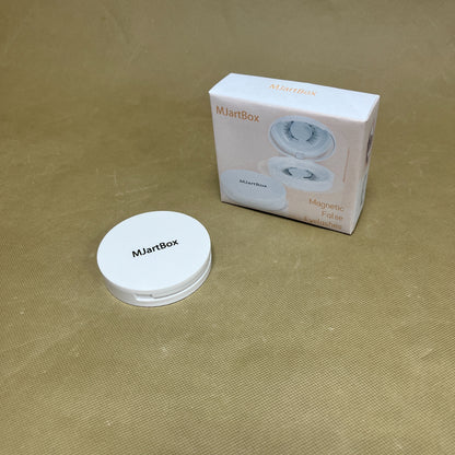 MJartBox  Magnetic false eyelashes , Dual Magnetic False Eyelashes without Eyeliner, Reusable Fake Eyelashes