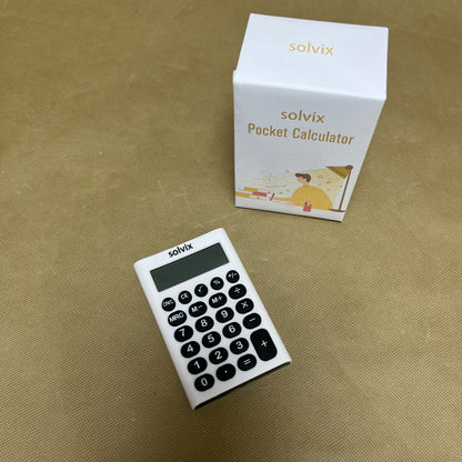 solvix   Pocket calculators , Large 8-Digit Display ,Basic Math Functions, for Home & Office