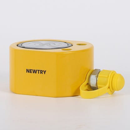 NEWTRY  Hydraulic jacks , Low Profile Hydraulic Ram Jack Mini, Portable for Shipbuilding, Bridge, Construction