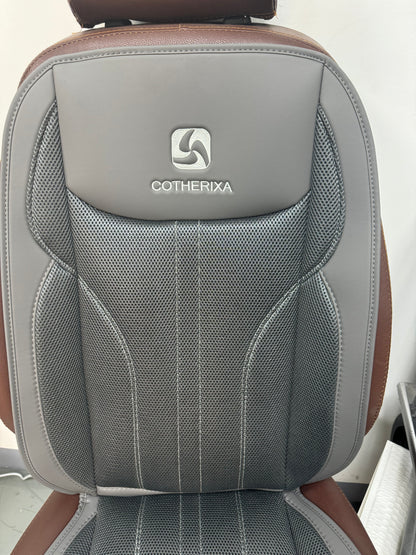 COTHERIXA  Automobile seat cushions, Thick Memory Foam Desk Chair Cushion Back Support for Automotive Seat Driver, Travel, Washable