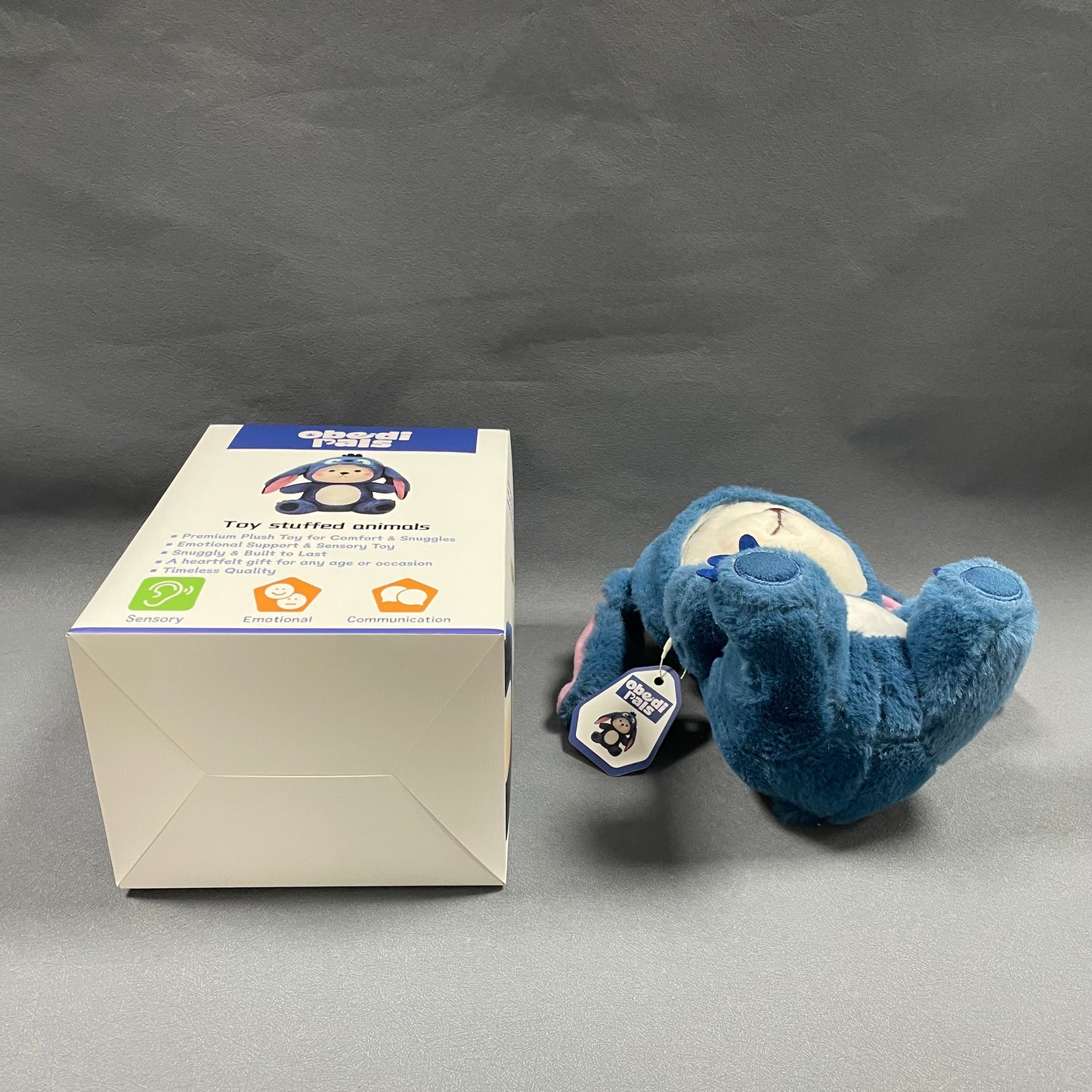 Obedipals  Toy stuffed animals,  Stuffed Animals for Girls and Boys, Cute Plushies, Soft Plush Toys for Kids, Birthday, Easter Basket Stuffers