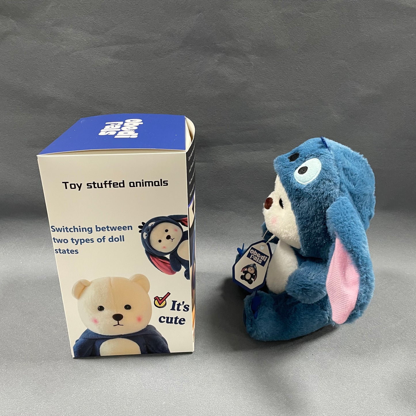 Obedipals  Toy stuffed animals,  Stuffed Animals for Girls and Boys, Cute Plushies, Soft Plush Toys for Kids, Birthday, Easter Basket Stuffers