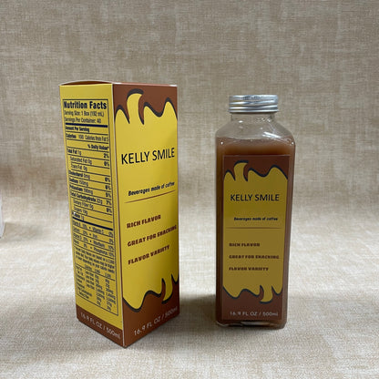 KELLY SMILE Beverages made of coffee,  Flavored, Instant Espresso Coffee Concentrate, Cold Brew Style, Iced Coffee Style Drinks