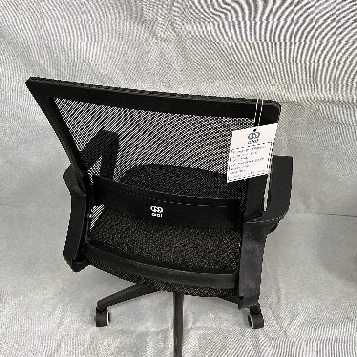 oioi  chairs,Home Office Chair Ergonomic Desk Chair Mesh Computer Chair, for Women Adults, Black