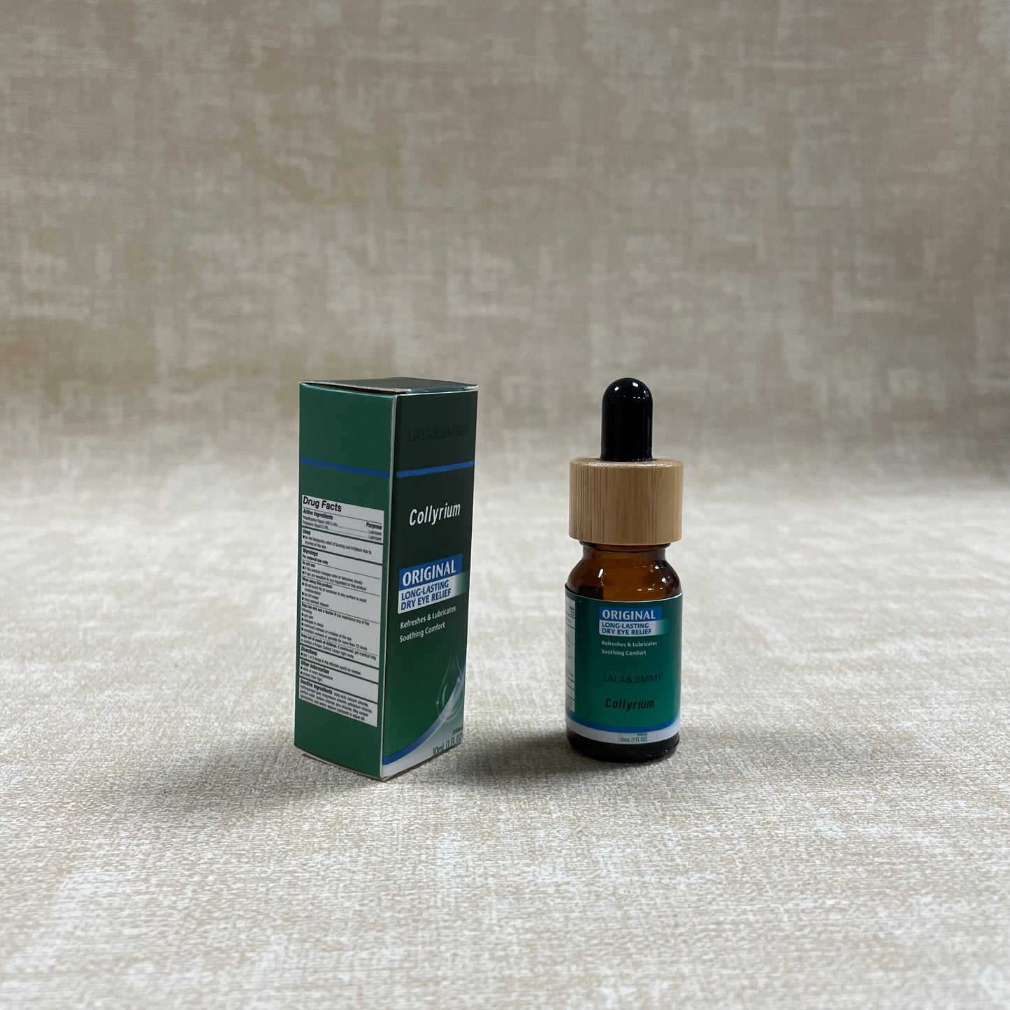 LALA&JIMMY  Collyrium Eye Drops for Red Eyes, Redness Reliever for Brighter Looking Eyes, Works in 1 Minute , Eye Drops