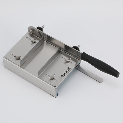 Epidioxi    Hand-operated slicers ,Heavy Duty Slicing Machine for Deli, Home, Frozen Meat Cleaver Knife Quick Prepare Ham