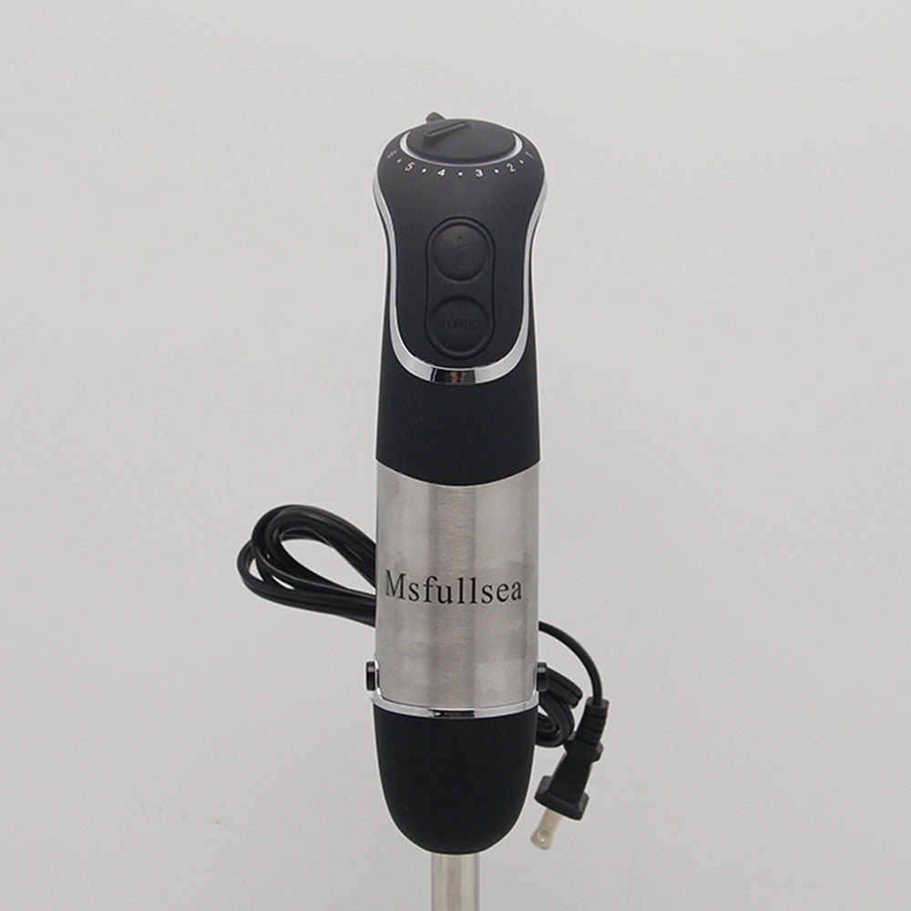 Msfullsea    Electic Mixer, Multifunctional Hand Blender Stainless Steel Food Processor Immersion Blender