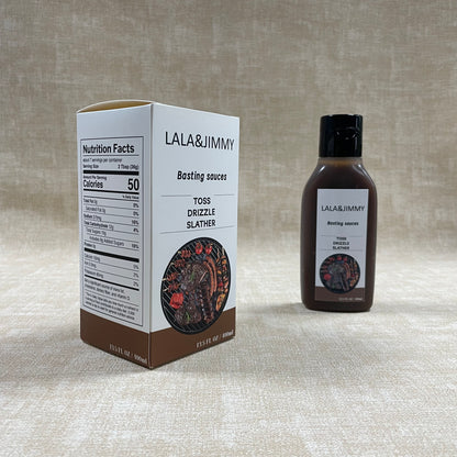 LALA&JIMMY Basting sauces, The BBQ Sauce Grill and BBQ Sauce for Beef, Steak, Burgers, Pork, and Chicken