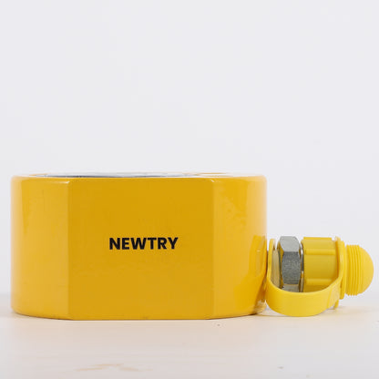 NEWTRY  Hydraulic jacks , Low Profile Hydraulic Ram Jack Mini, Portable for Shipbuilding, Bridge, Construction