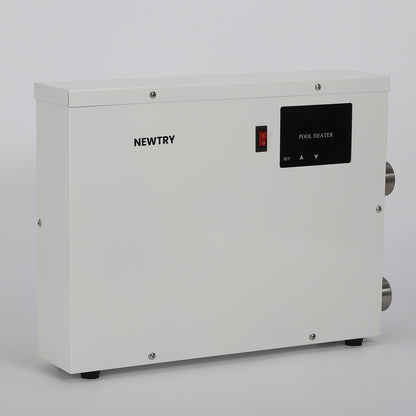 NEWTRY  Water heaters , Tankless Water Heater ,Electric, On Demand Hot Water, Eco, White