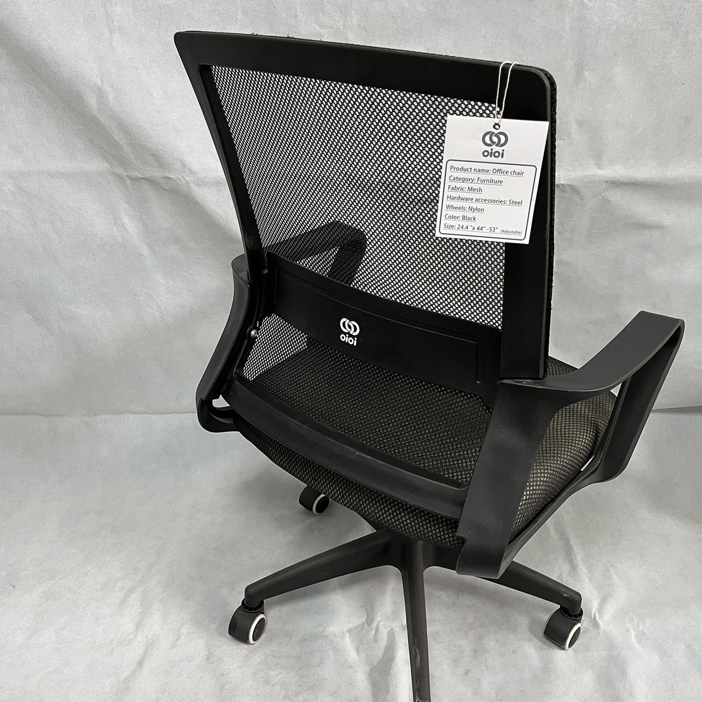 oioi  chairs,Home Office Chair Ergonomic Desk Chair Mesh Computer Chair, for Women Adults, Black