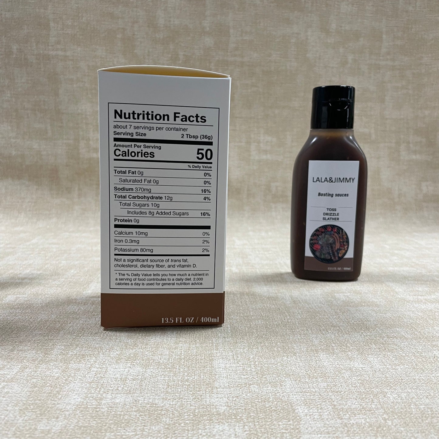 LALA&JIMMY Basting sauces, The BBQ Sauce Grill and BBQ Sauce for Beef, Steak, Burgers, Pork, and Chicken
