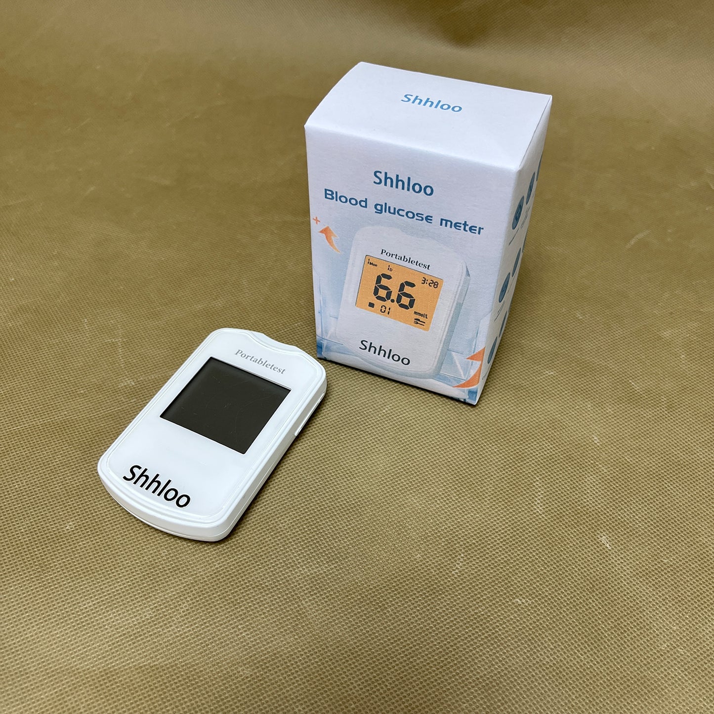 Shhloo  Blood glucose meter, 1 Blood Glucose Meter, Diabetes Testing ，Glucometer for Home Use