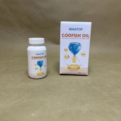 NIAGTOF   Dietary and nutritional supplements containing fish oil, Cod Liver Oil ,Support for Heart & Brain Health
