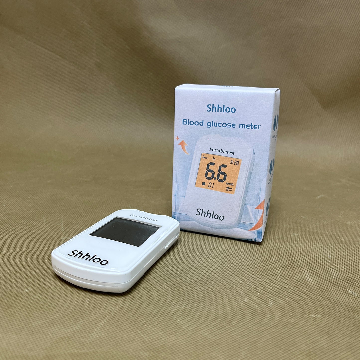 Shhloo  Blood glucose meter, 1 Blood Glucose Meter, Diabetes Testing ，Glucometer for Home Use