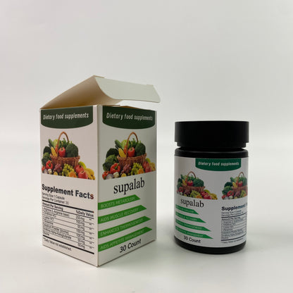 supalab  Dietary food supplements，Fruits & Veggies Supplement, Vegetables and Greens – Non-GMO, Gluten Free