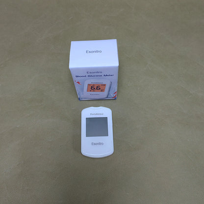 Esonitro   Blood glucose meters,large LCD screen,No Coding Required, for Diabetes Testing for Home/Travel Use