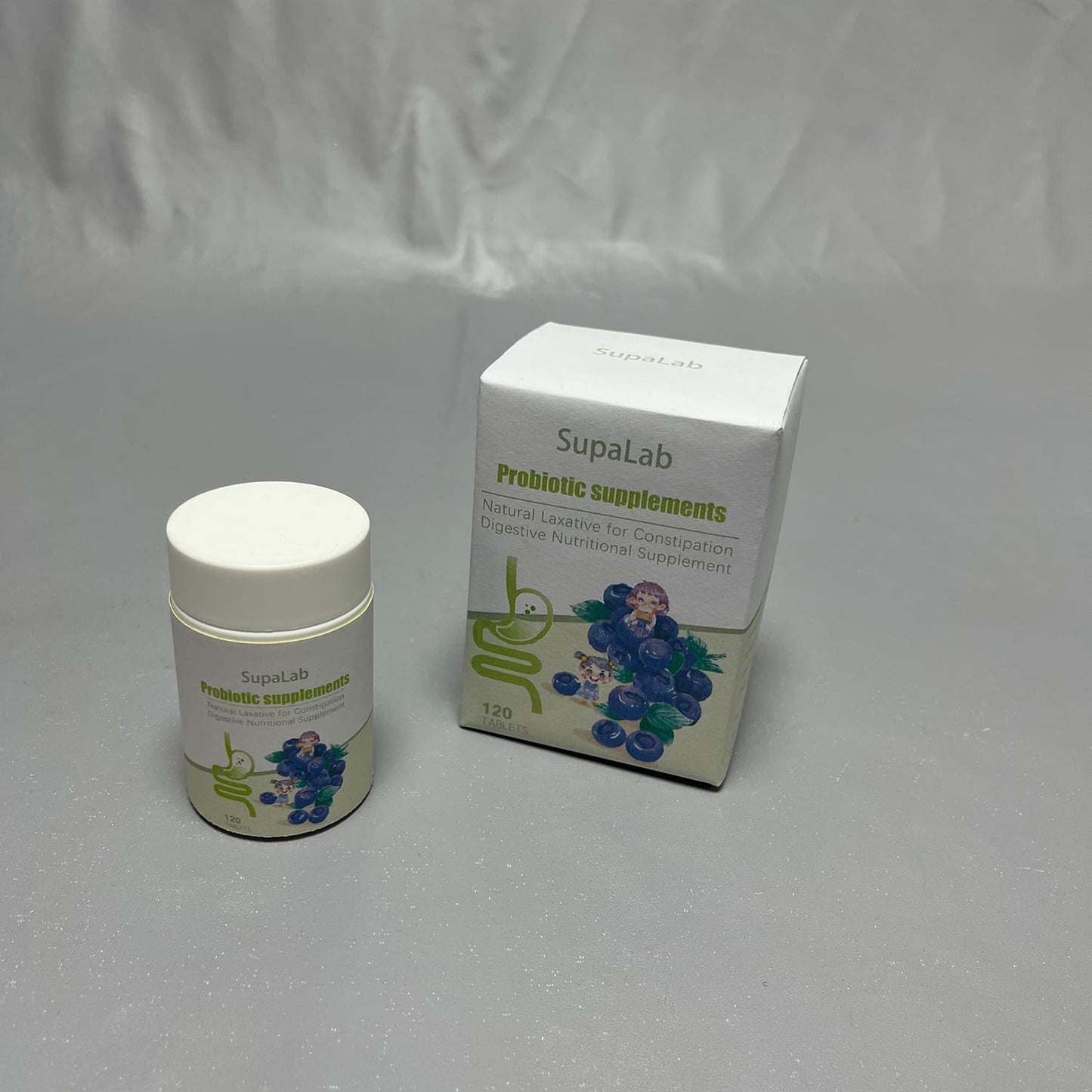SupaLab Probiotic supplements,Supplement for Gut Health and Digestive Support, Regularity, Bloat, Immune