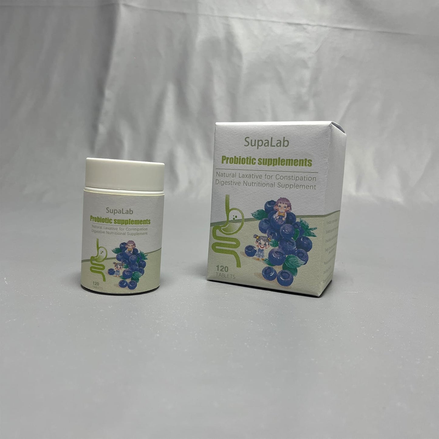 SupaLab Probiotic supplements,Supplement for Gut Health and Digestive Support, Regularity, Bloat, Immune