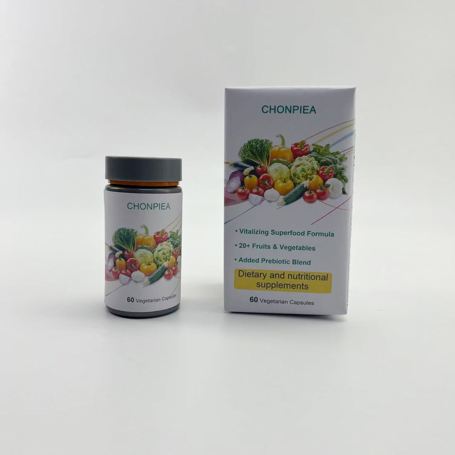 CHONPIEA  Dietary and nutritional supplements,Vita Fruits and Veggies Capsules, For men and women