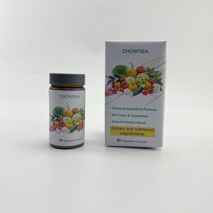 CHONPIEA  Dietary and nutritional supplements,Vita Fruits and Veggies Capsules, For men and women