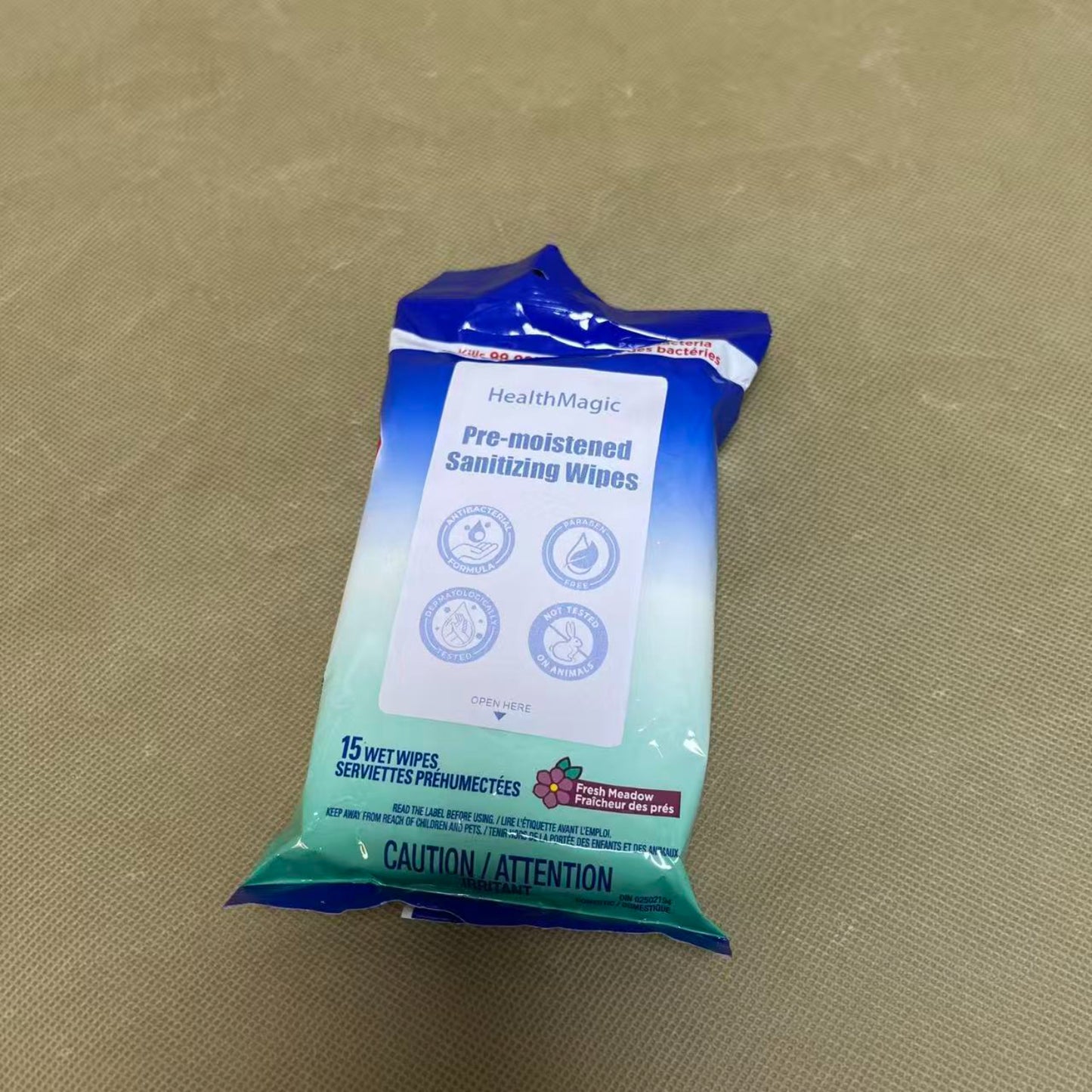 HealthMagic  Sanitizing wipes,-Professional Cleaning Wipe, Multi-Surface,For Kitchen, Restaurant Tables, Glass