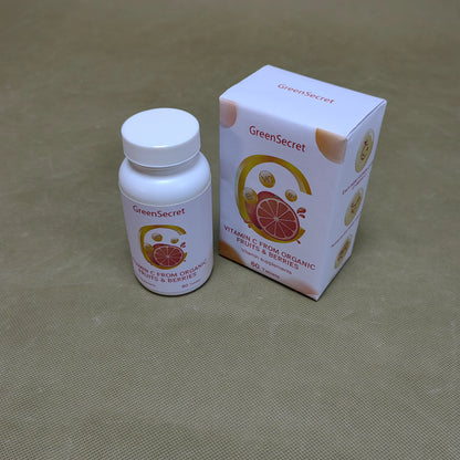 GreenSecret  Vitamin supplements, Nature Made Vitamin C,Dietary Supplement, Vitamin C for Immune Support, 60 Tablets