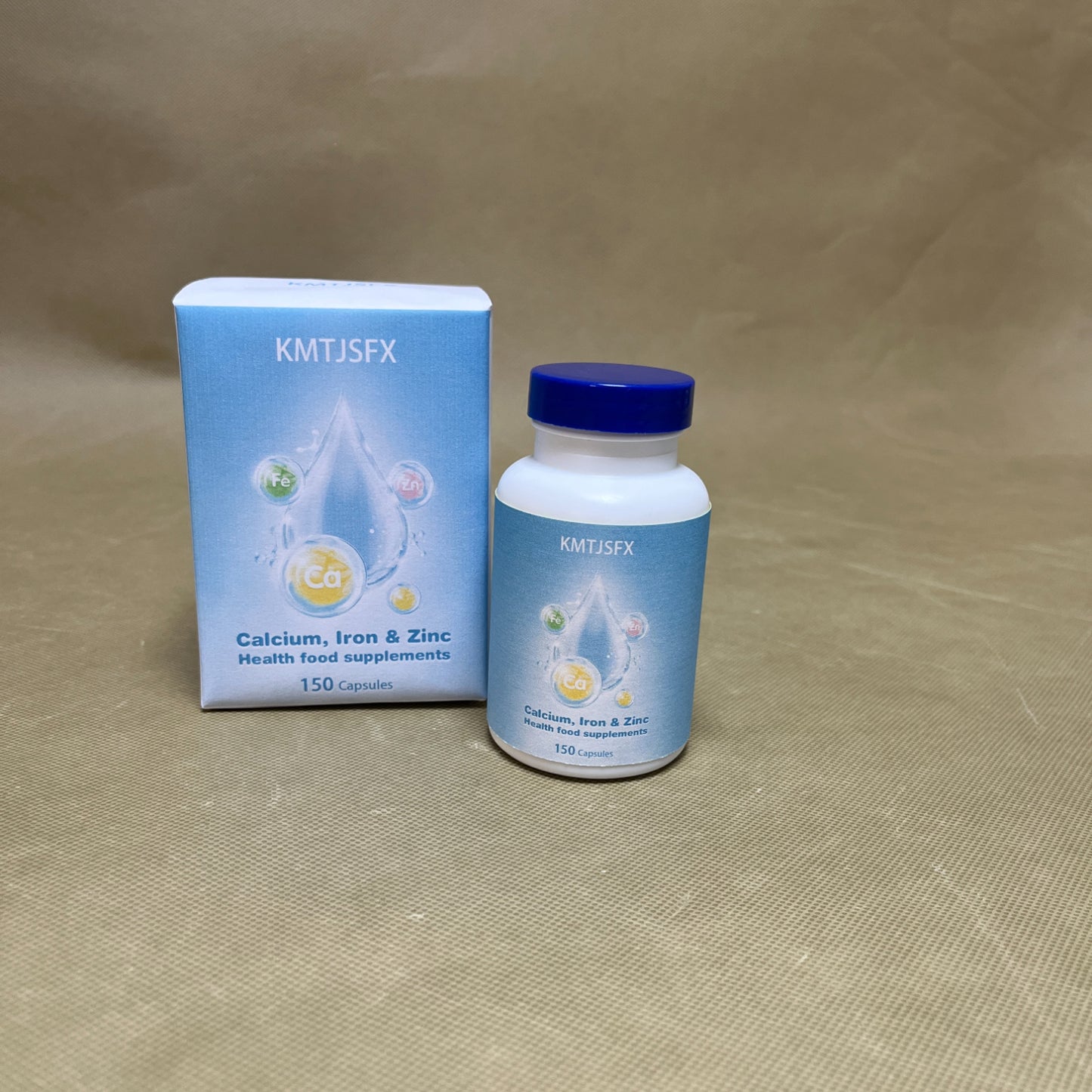 KMTJSFX   Health food supplements  ,Nature Made Calcium Iron Zinc with Vitamin , Dietary Supplement for Bone Support