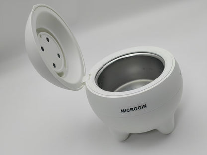 MICROGIN Ultrasonic cleaner ,Ultrasonic Retainer Cleaner, Retainer Cleaner for Dentures, Mouth Guards, Braces