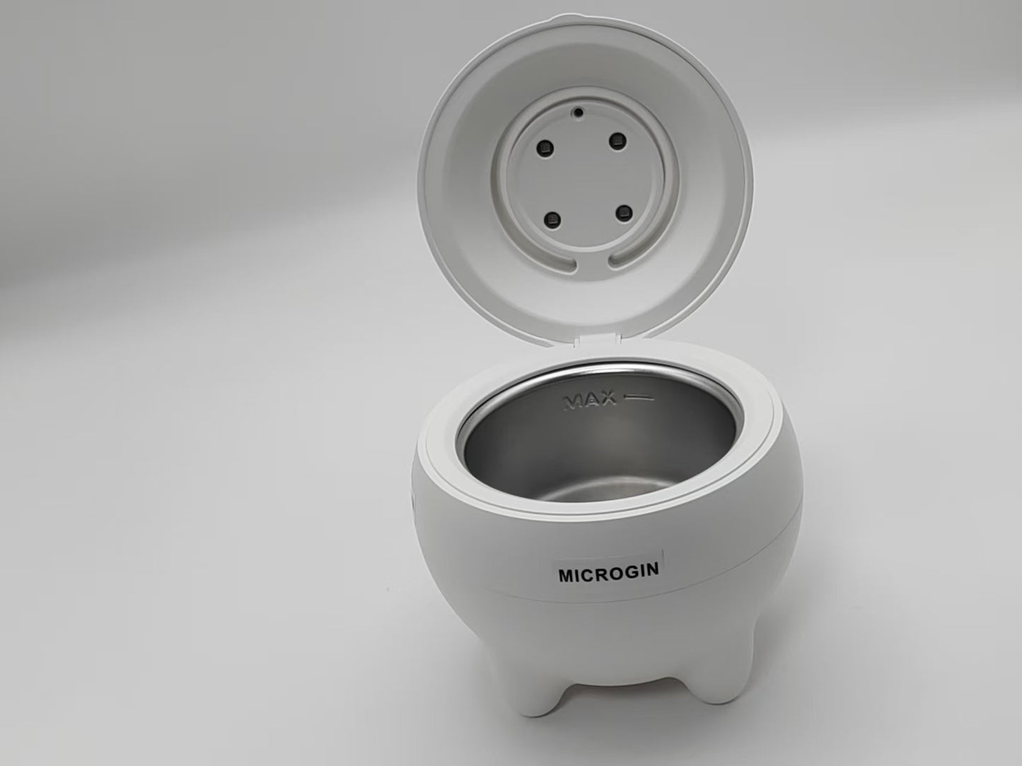 MICROGIN Ultrasonic cleaner ,Ultrasonic Retainer Cleaner, Retainer Cleaner for Dentures, Mouth Guards, Braces