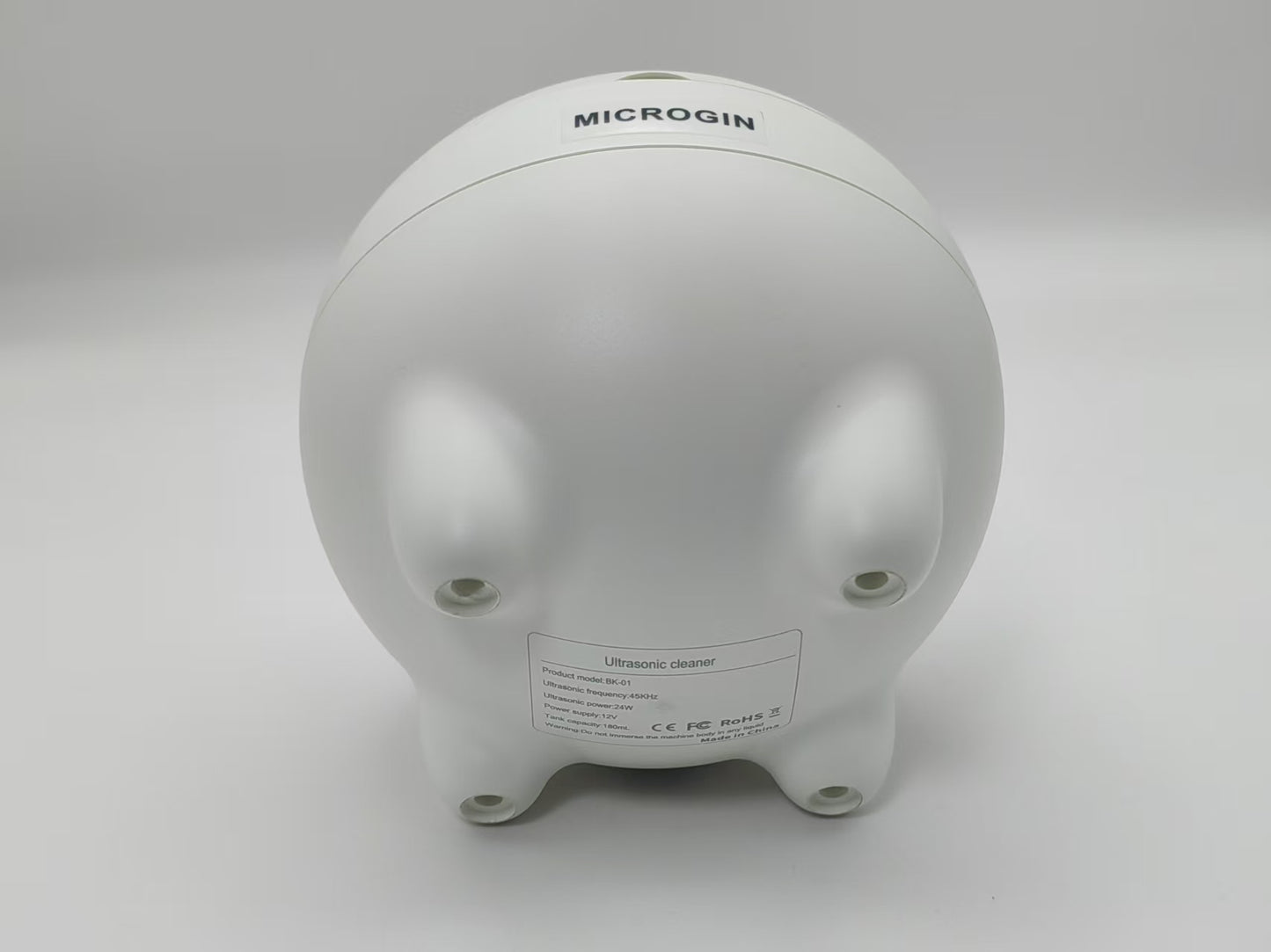 MICROGIN Ultrasonic cleaner ,Ultrasonic Retainer Cleaner, Retainer Cleaner for Dentures, Mouth Guards, Braces