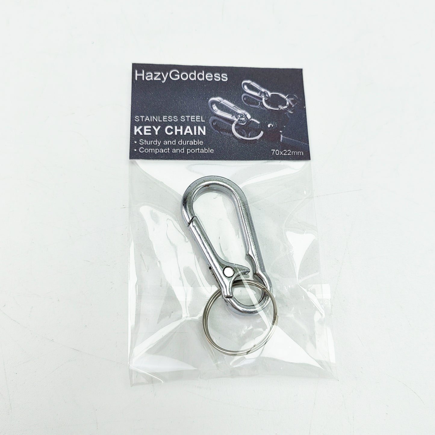 HazyGoddess  Key chains, Keychain Hooks with Key Rings,Metal Keychain Hooks for Jewelry Making, DIY Crafts,Crafts