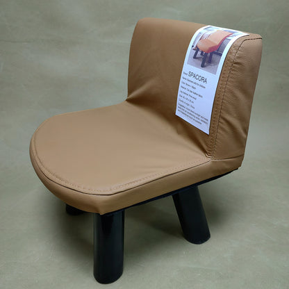 SPACORA  Furniture for children, Leather Pouffe Footstool,Durable and Sturdy Small Chair,for Home Classroom Kindergarten