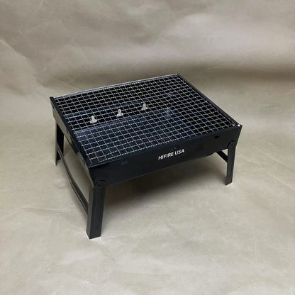 HIFIRE USA   Portable wood pellet grills ,Charcoal Grill Folding Portable Lightweight Barbecue Grill Tools