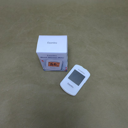 Esonitro   Blood glucose meters,large LCD screen,No Coding Required, for Diabetes Testing for Home/Travel Use