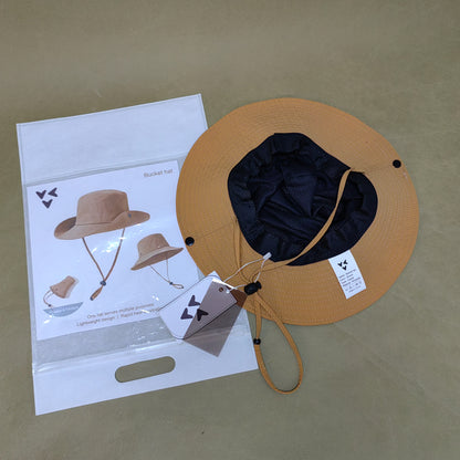 Hats,Unisex Wide Brim Bucket Hat Sun Protection Cap Breathable Hat for Fishing Hiking Gardening