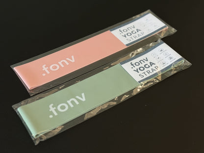 . fonv Yoga straps,  Resistance Bands Exercise Bands for Home Fitness, Stretching, Strength Training