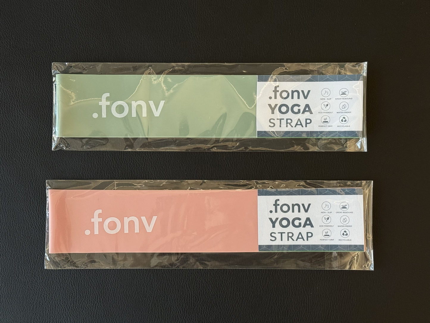 . fonv Yoga straps,  Resistance Bands Exercise Bands for Home Fitness, Stretching, Strength Training