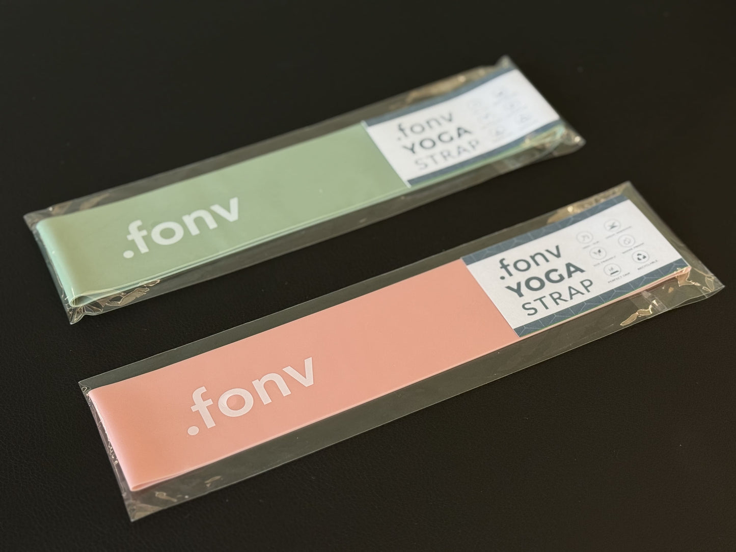 . fonv Yoga straps,  Resistance Bands Exercise Bands for Home Fitness, Stretching, Strength Training