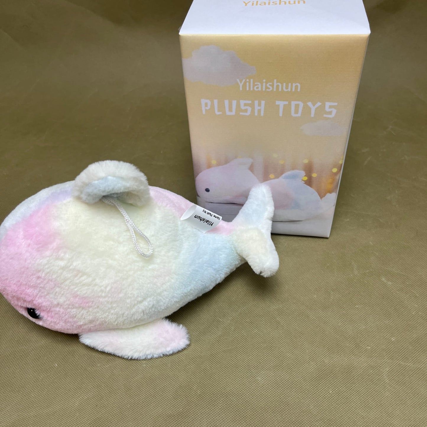 Yilaishun   Stuffed and plush toys ,Stuffed Animal Soft Cute Fish Plush Pillow Toy Gift for Kids,Stuffed Animal Toy