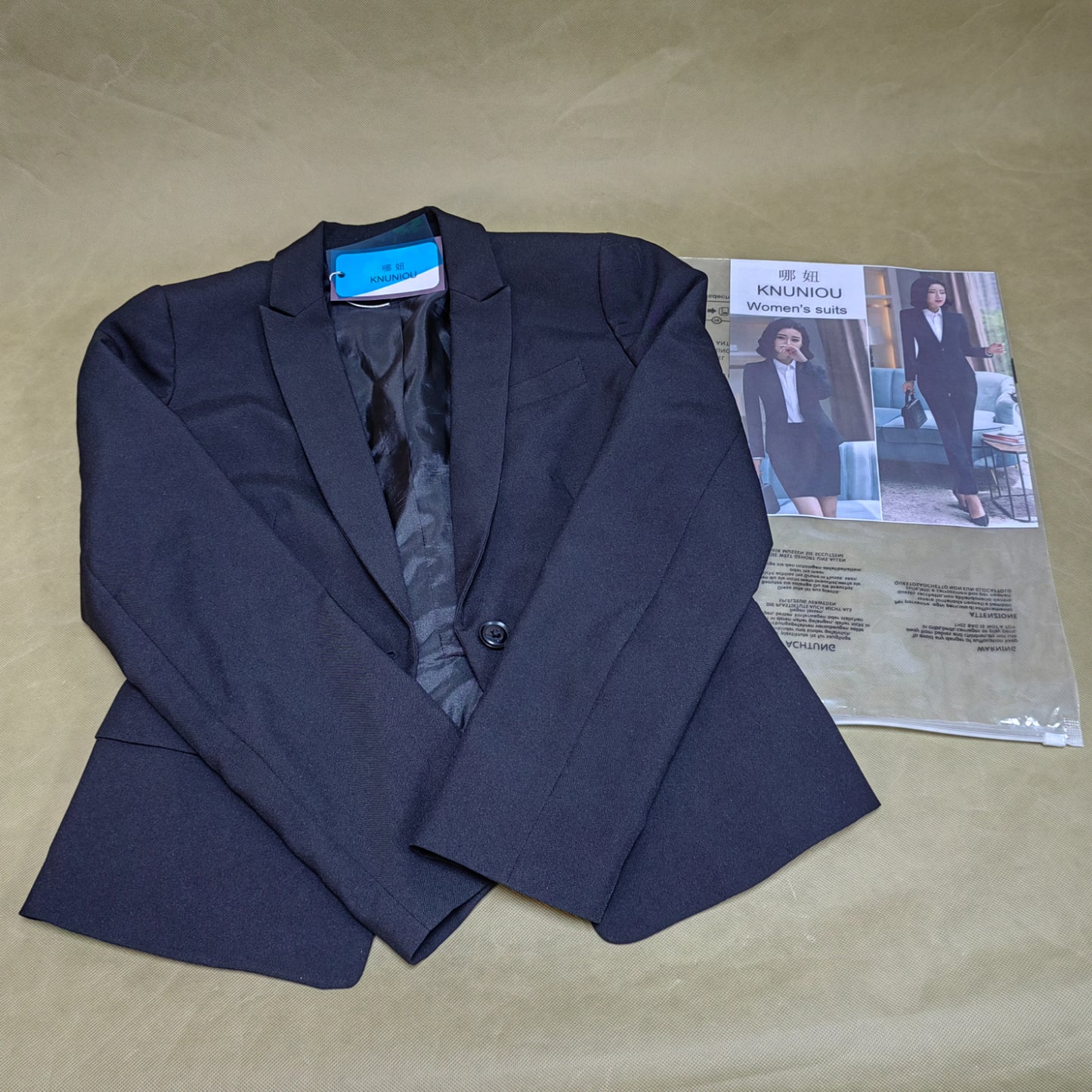 Women's suits,One Button Slim Fit Business Office Work Tuxedo Blazer ,Business Casual Outfits