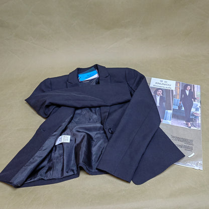 Women's suits,One Button Slim Fit Business Office Work Tuxedo Blazer ,Business Casual Outfits