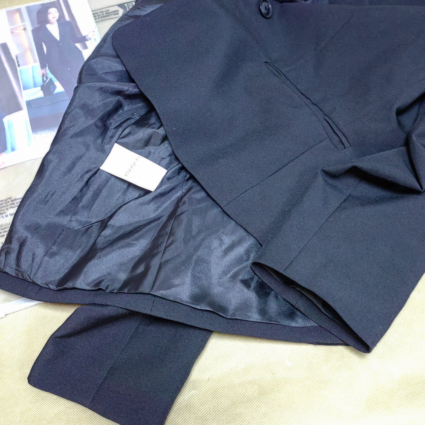 Women's suits,One Button Slim Fit Business Office Work Tuxedo Blazer ,Business Casual Outfits