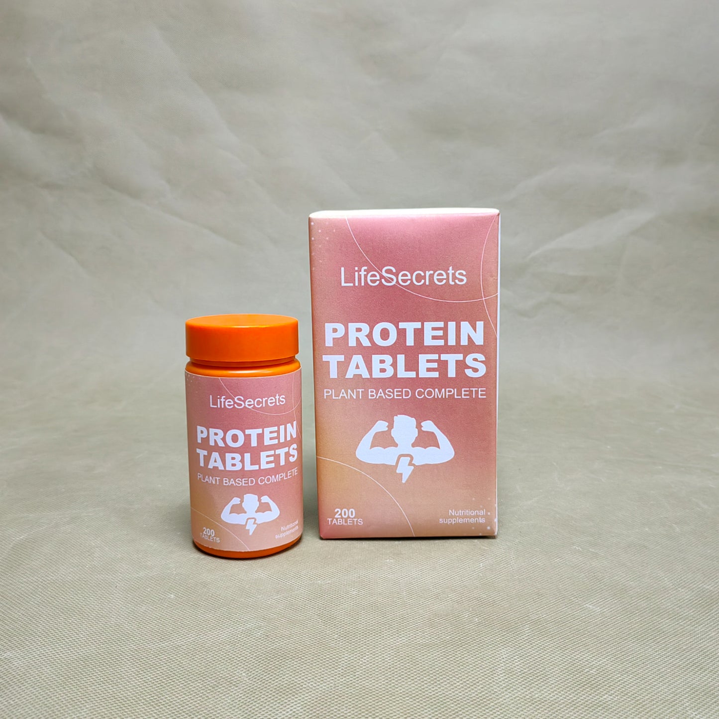 LifeSecrets Nutritional supplements,Plant-Based Protein Powder for Muscle Building & Recovery,Vegan & Gluten-Free
