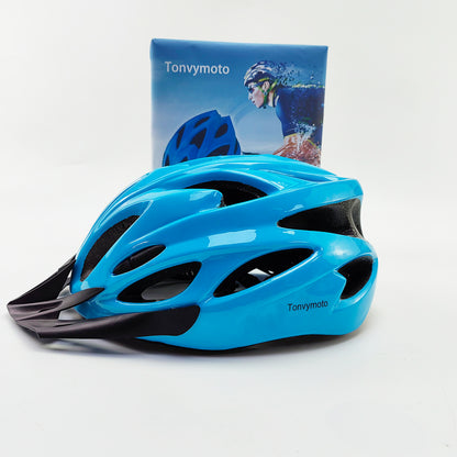 Tonvymoto Sports helmets,Adjustable Mens Womens Bicycle Helmet, Lightweight Road Mountain Cycling Safety Sports Helmets